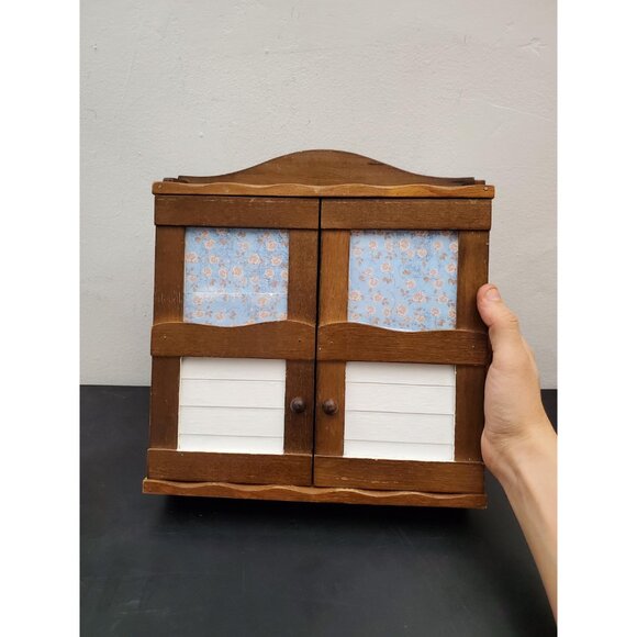 Wooden Spice Rack | Wall Mounted Spice Shelf | Spice Storage | Rustic Kitchen - Picture 2 of 10